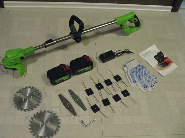 BRAND NEW, Cordless Grass Trimmer/Edger, 21 Volts - Photo 9