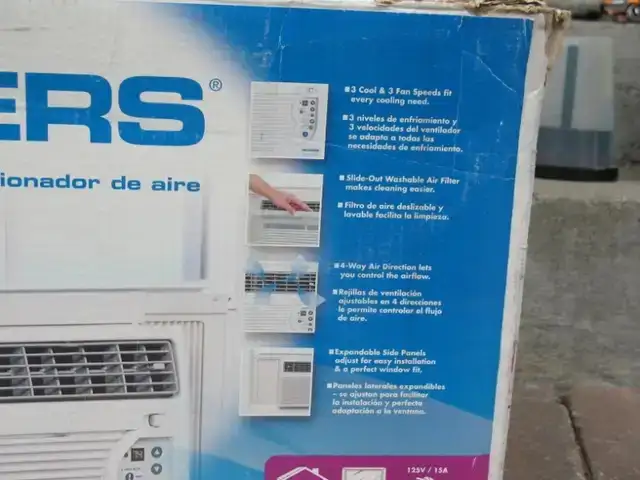 10,000 BTU Window Air Conditioner, with Remote - Photo 2