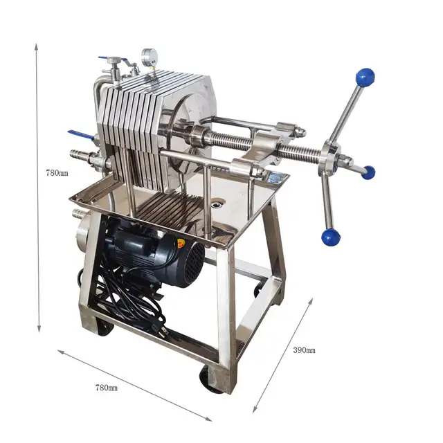 FT-200 Stainless Steel Plate and&nbsp.Frame Press Filter 188030 - Photo 10