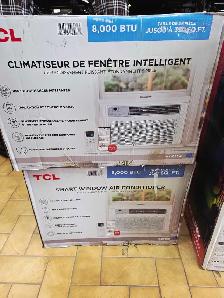 TCL Climatiseur de fenêtre 8000 BTU