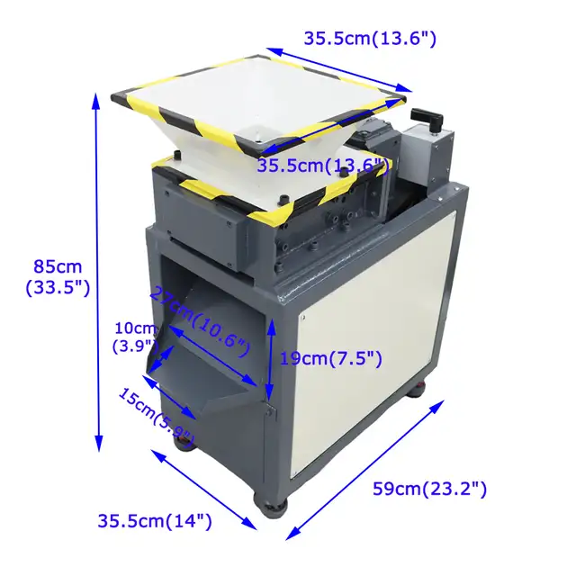 220V Sheetmetal Plastic Cloth Wood Kitchen Garbage Crusher021536 - Photo 6