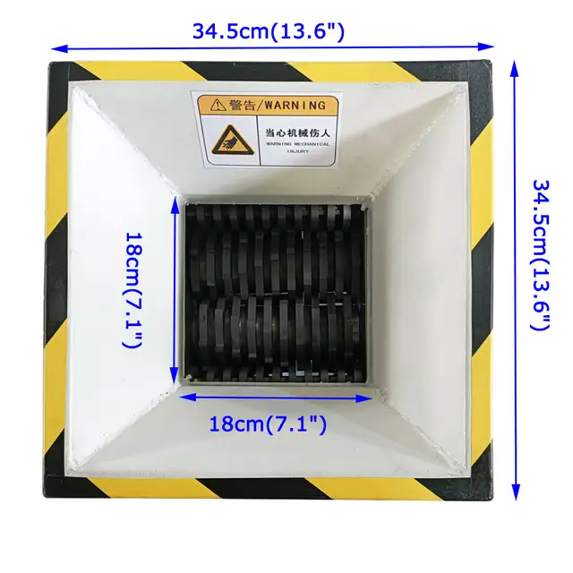 220V Sheetmetal Plastic Cloth Wood Kitchen Garbage Crusher021536 - Photo 8