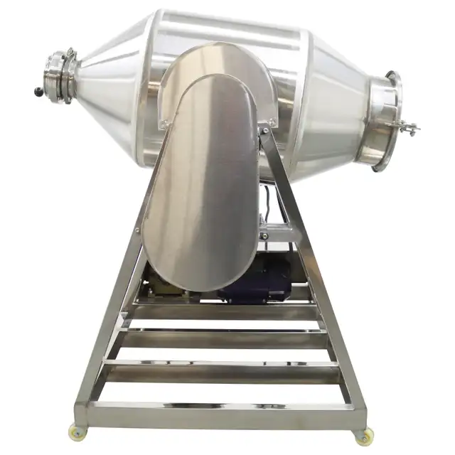 100L 304Stainless Steel Drum Blender Feed Particle Mixer 025702 - Photo 4