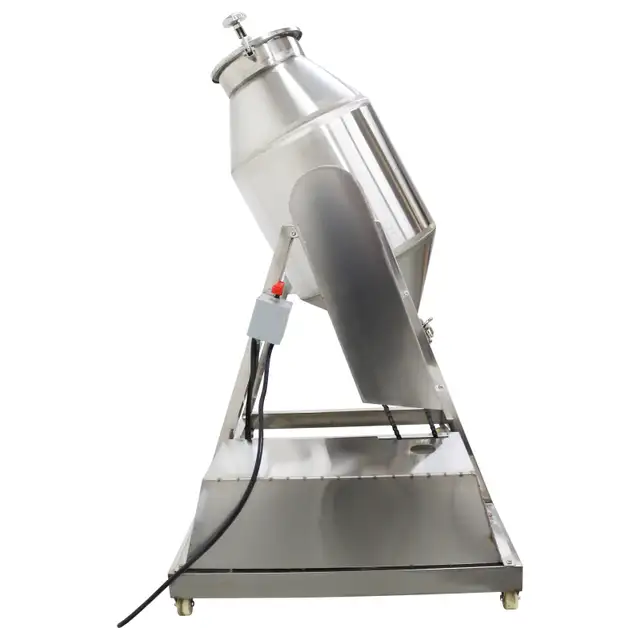 100L 304Stainless Steel Drum Blender Feed Particle Mixer 025702 - Photo 7
