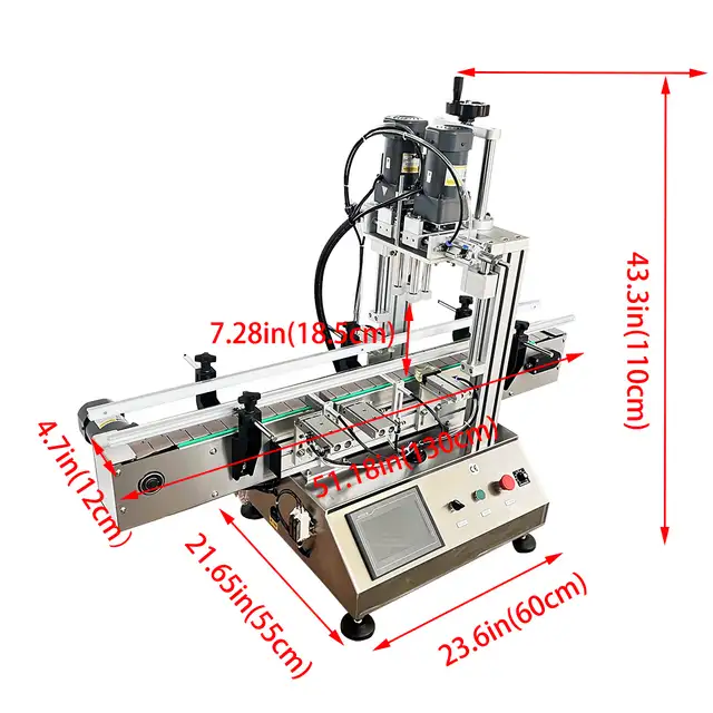 Promotion Automatic Desktop Conveyor Bottle Cap Sealer 160171 - Photo 4