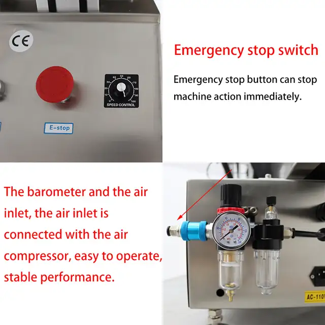 Promotion Automatic Desktop Conveyor Bottle Cap Sealer 160171 - Photo 10