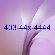 Be Unforgettable Secure Your 403 587 780  368 phone  Number