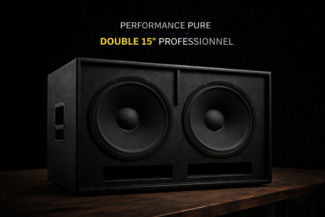 Caisson Subwoofer 15" Simple ou Double – DJ / Événement - Photo 3