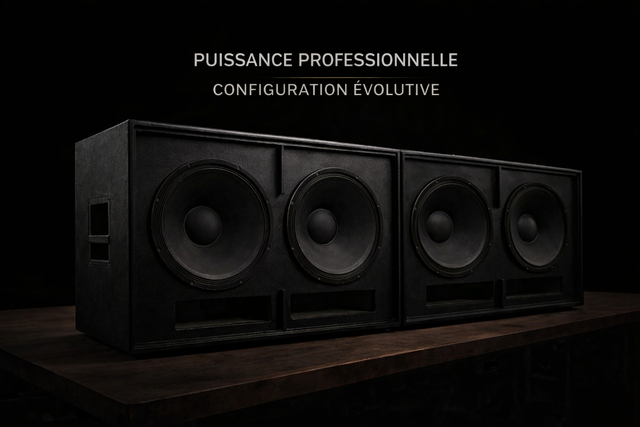 Caisson Subwoofer 15" Simple ou Double – DJ / Événement - Photo 5