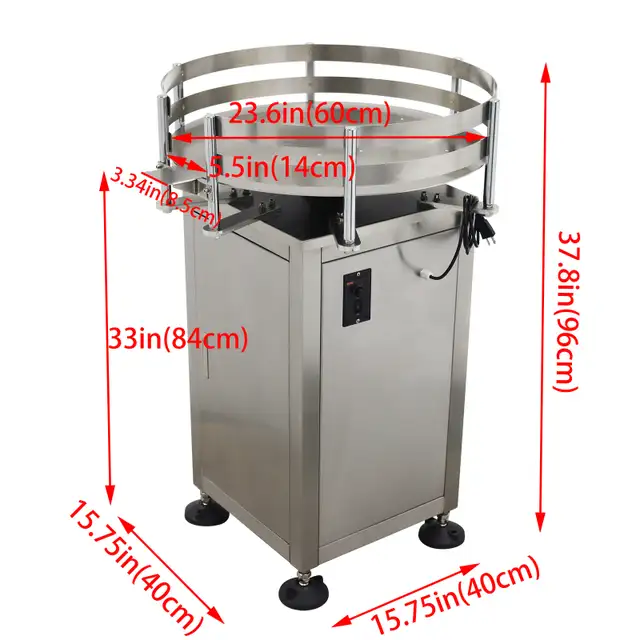 23.6" Diameter Automatic Bottle Collecting Machine 160363 - Photo 10