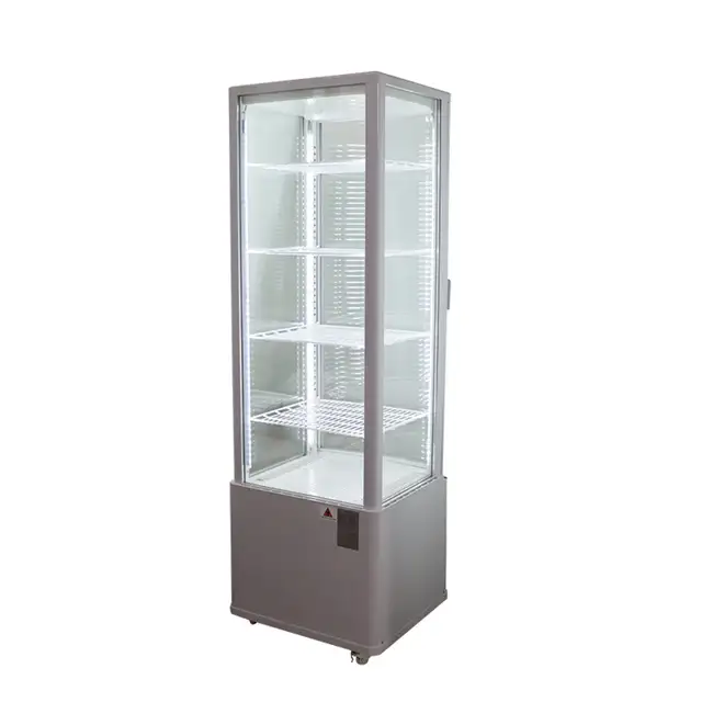 Vertical 5 Layers Cake Refrigerated Glass Display Cabinet 210118 - Photo 3