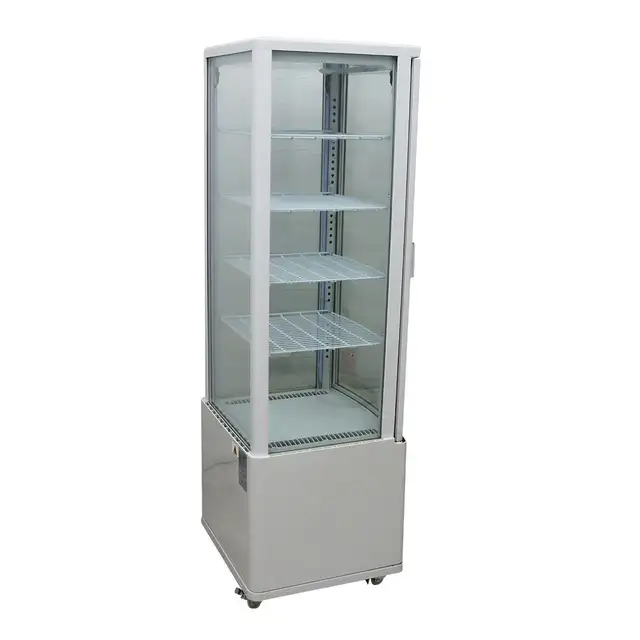 Vertical 5 Layers Cake Refrigerated Glass Display Cabinet 210118 - Photo 4