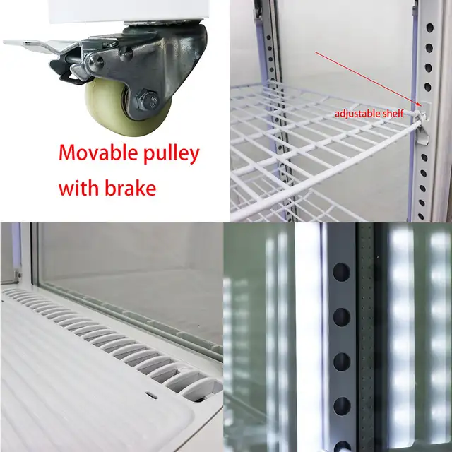 Vertical 5 Layers Cake Refrigerated Glass Display Cabinet 210118 - Photo 6