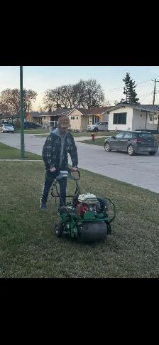 lawn Core Aeration