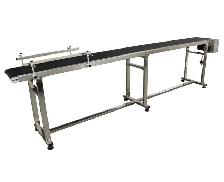 118 inch Length Powered PVC Belt Conveyor 110V 250W 230240