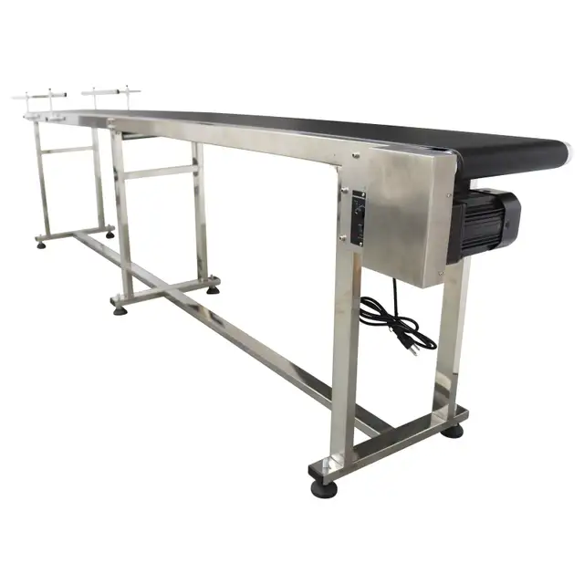 118 inch Length Powered PVC Belt Conveyor 110V 250W 230240 - Photo 6