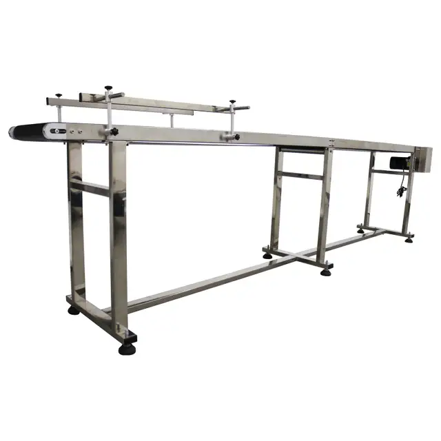 118 inch Length Powered PVC Belt Conveyor 110V 250W 230240 - Photo 7