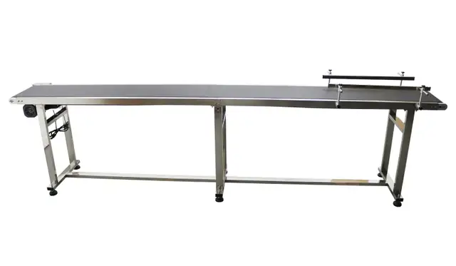 118 inch Length Powered PVC Belt Conveyor 110V 250W 230240 - Photo 9