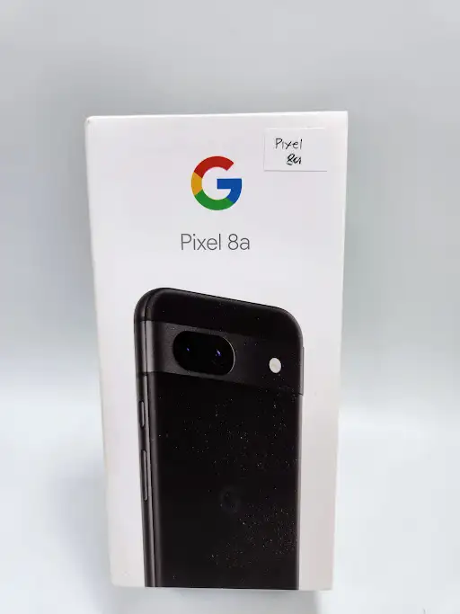 Google Pixel 8a 128gb Black 3 Months Warranty W/Charger