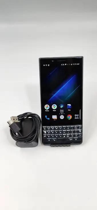 Blackberry Key2 BBF100-2 64gb Black Unlocked W/Charger - Photo 2