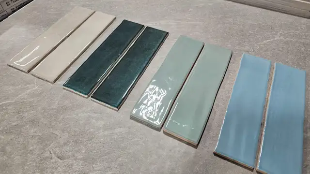 3x12 Handcrafted Subway Tiles – Glossy Ceramic – $3.50/sq.ft