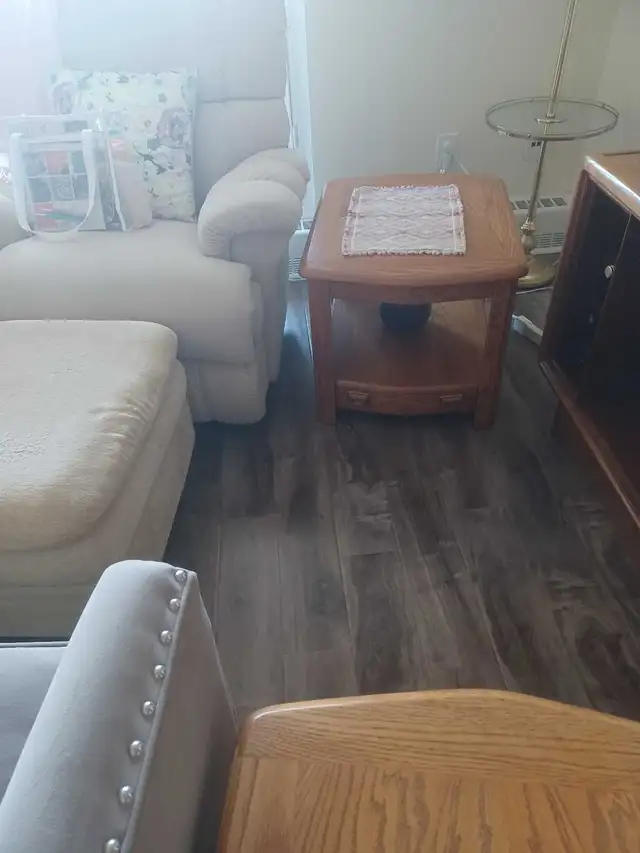 Solid Oak End Tables