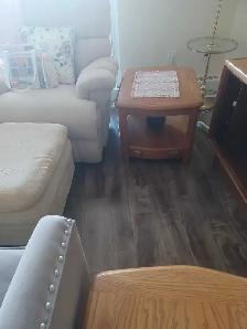 Solid Oak End Tables