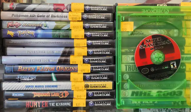 Nintendo Gamecube Games: Pokemon, Zelda, Mario, Starfox, Kirby
