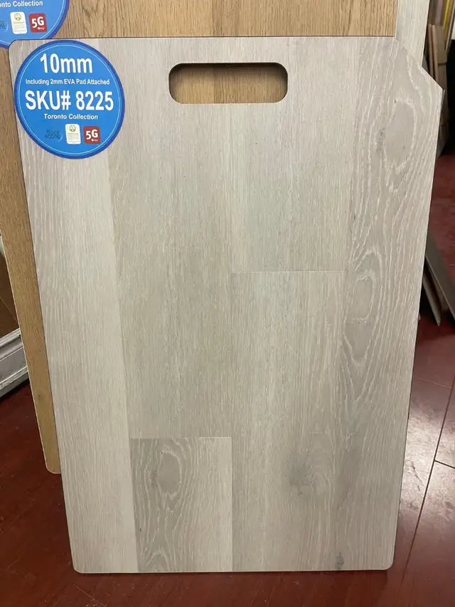 CLEARANCE $2.84/sqft Riche 10mm SPC Flooring - Silver Whisper - Photo 2
