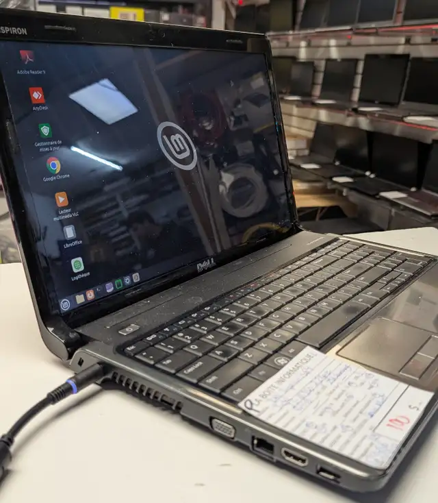 Laptop Dell Inspiron 1564 8Go SSD 256Go Samsung HDMI Linux MINT - Photo 3