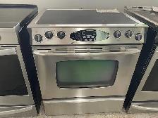 Cuisinière stainless encastrable vitrocéramique Maytag