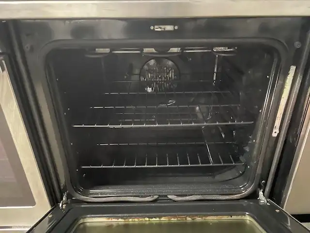 Cuisinière stainless vitrocéramique convection GE - Photo 3