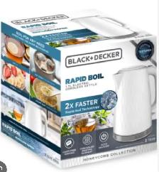 BLACK DECKER 1.7L electric kettle