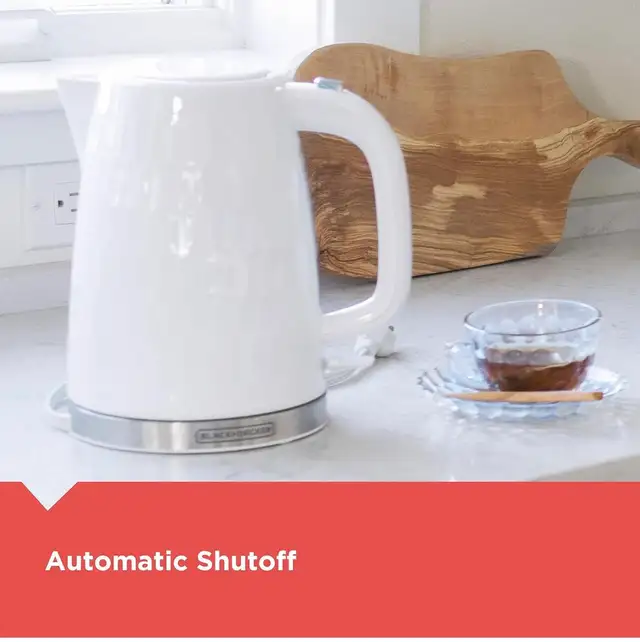 BLACK DECKER 1.7L electric kettle - Photo 4