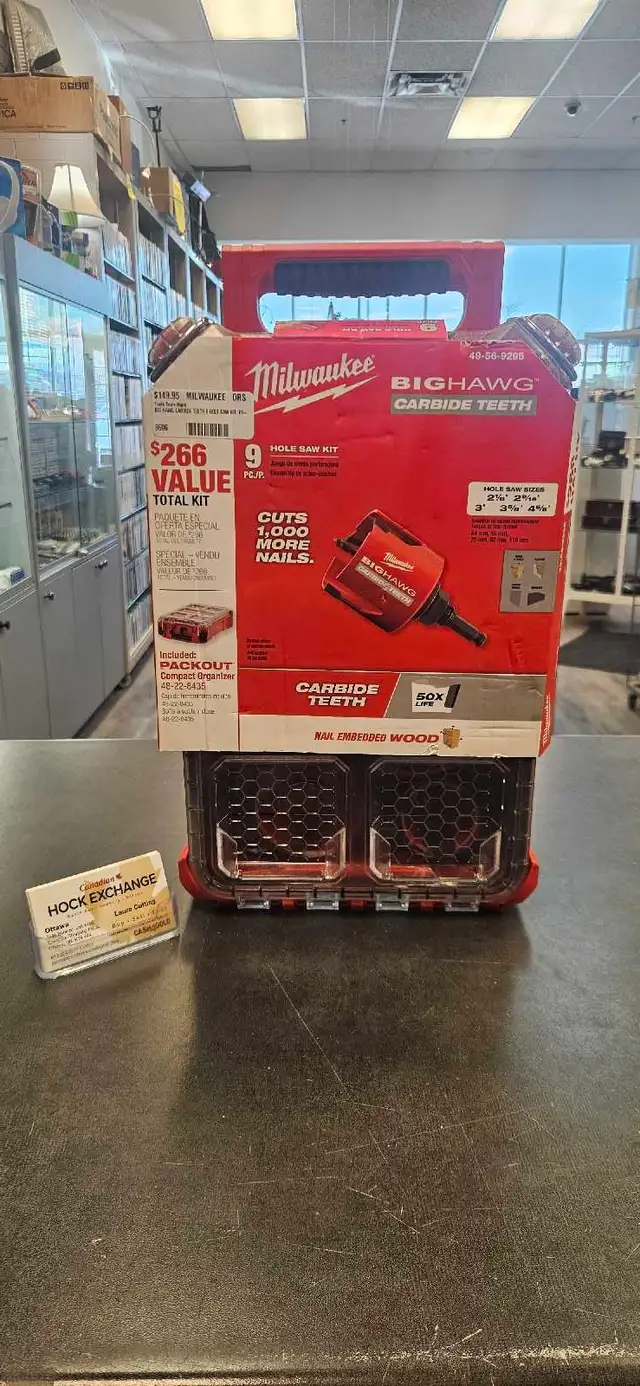 Milwaukee 9pc Hole Saw Kit NEW