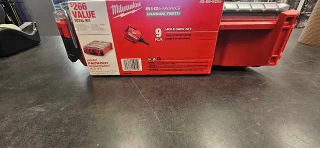 Milwaukee 9pc Hole Saw Kit NEW - Photo 3