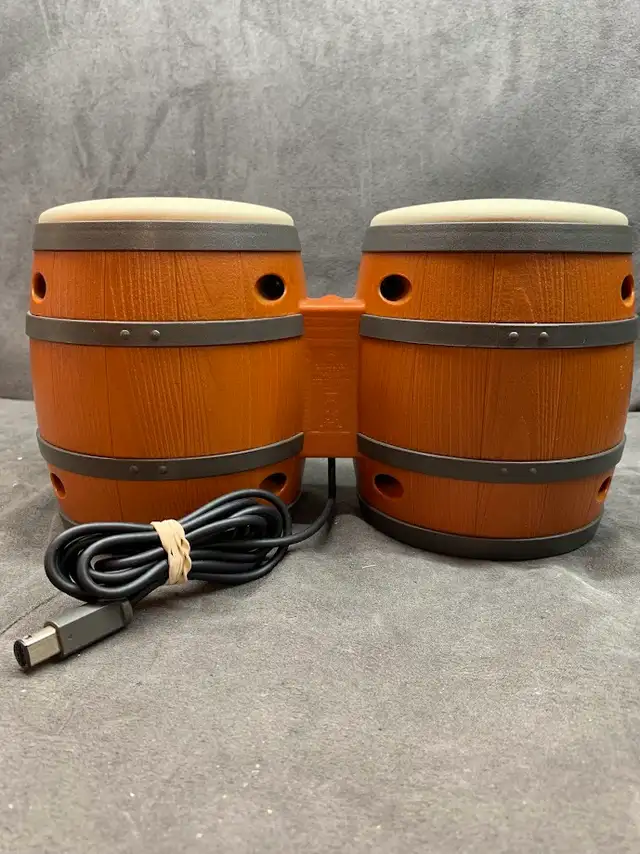 Donkey Konga with Nintendo Gamecube Donkey Kong Bongo Controller - Photo 10
