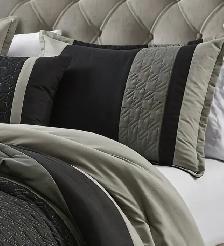 6-Piece Gray Comforter Set - Photo 4