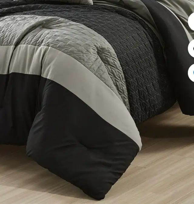 6-Piece Gray Comforter Set - Photo 5
