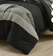 6-Piece Gray Comforter Set - Photo 5