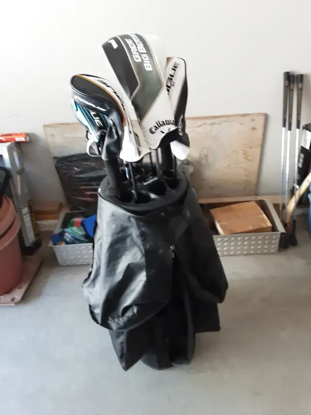 Set of Calloway Rogue Golf Clubs
