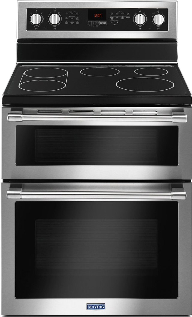 Maytag Range YMET8800FZ 30' Double Oven Electric With True Conve - Photo 2