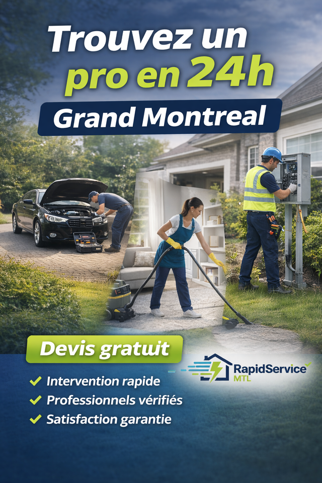 Tous vos services en 1 clic – Montréal & environs ! - Photo 2