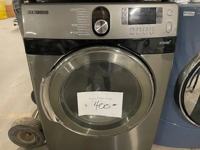 Sécheuse seule frontale blanche Samsung