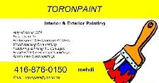 PROFESSIONAL PAINTER - FROM 250$ PER ROOM  (PAINT INCLUDED)