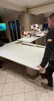 Budget-Friendly Quartz Countertop Remnants - contact now