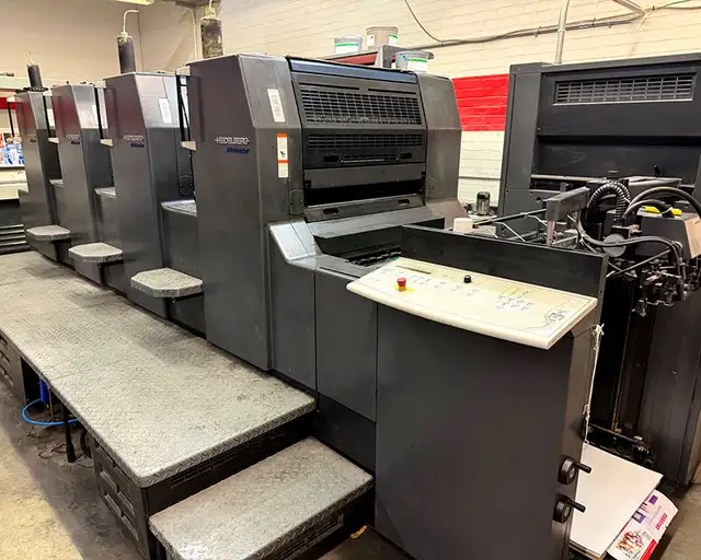 2007 Heidelberg PM74-4 | 4-Colour Offset Printing Press