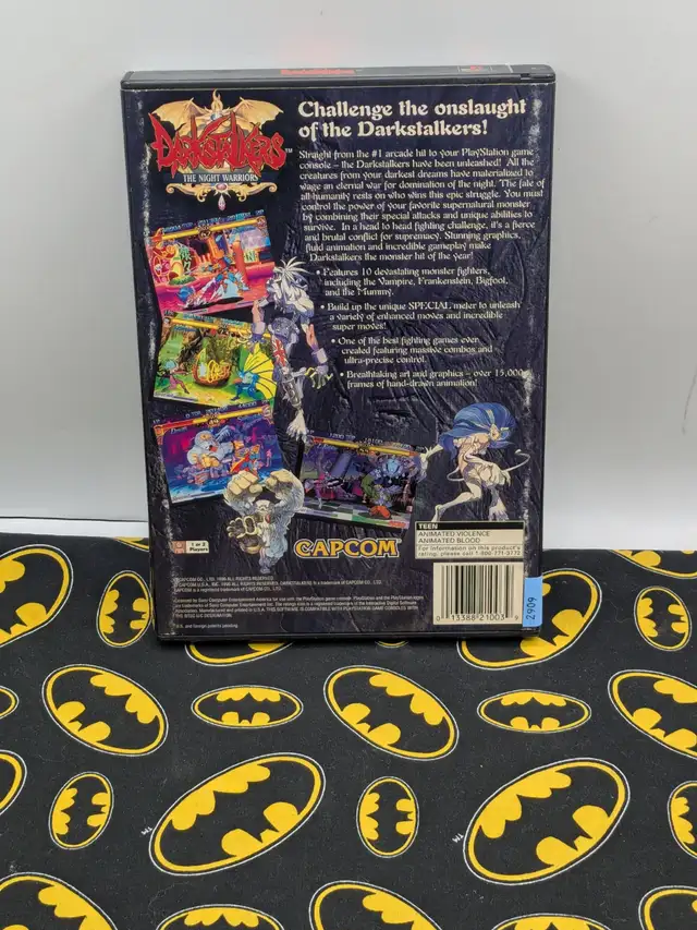 Darkstalkers: The Night Warriors Playstation  (#2909) - Photo 2