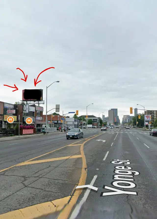 PRIME BILLBOARD FOR RENT – YONGE & STEELES