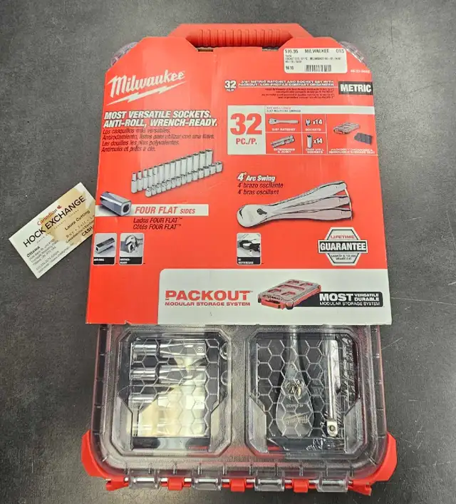 Milwaukee 32PC Socket Set New!